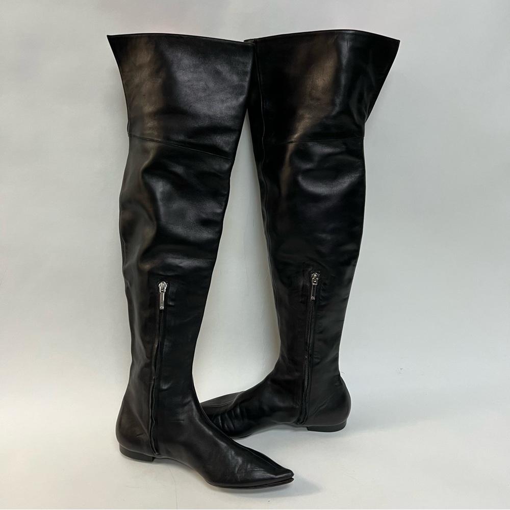 Dior Black Over the Knee Boots - Picture 10 of 16